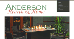 Desktop Screenshot of andersonhearthandhome.com